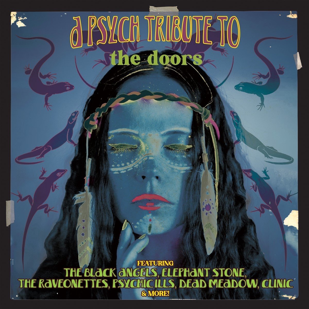 Various Artists - A Psych Tribute To The Doors (LP) (Coloured Vinyl) (Limited Edition)