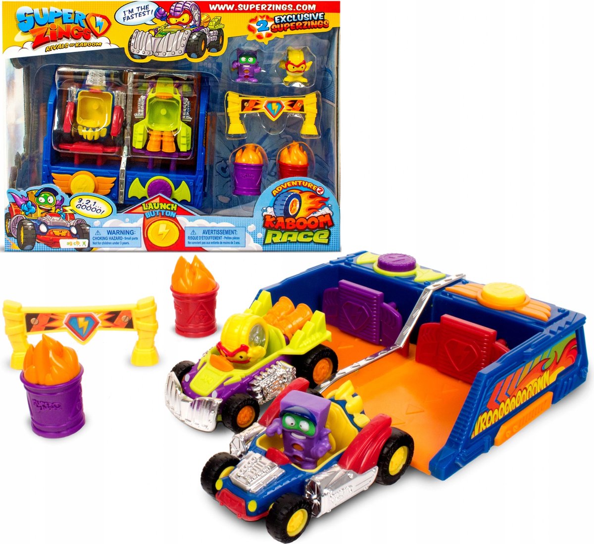 MagicBox - SuperZings Kaboom City racekit van Magic Box