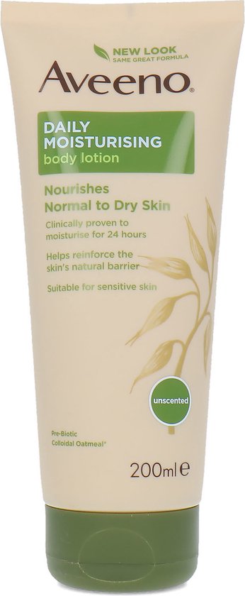 Aveeno Daily Moisturizing Lotion - 200 ml (voor droge huid)