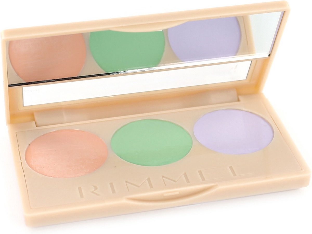Bol.com Rimmel London Insta Concealer and Contour Palette - Dark Redness Dullness - 8,4g - Meerkleurig aanbieding