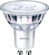 Philips LED Spot GU10 - 4.6W (50W) - Warm Wit Licht - Niet Dimbaar - 6 stuks