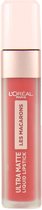 L’Oréal Paris Les Macarons Langhoudende Matte Lipstick - 832 Strawberry Sauvage - Roze - 6,7 ml