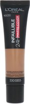 Bol.com L'Oréal Infallible 24H Matte Cover Foundation - 330 Hazelnut aanbieding