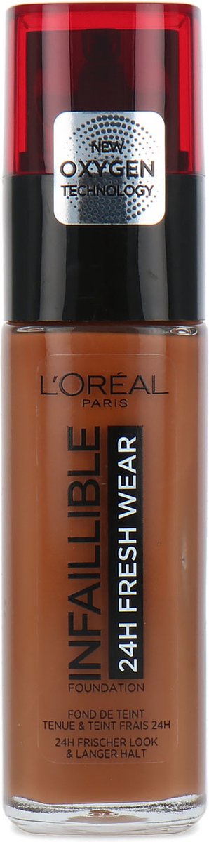 L’Oréal Paris Infaillible 32H Fresh Wear Foundation - 355 Sienna - Langhoudende Foundation met SPF