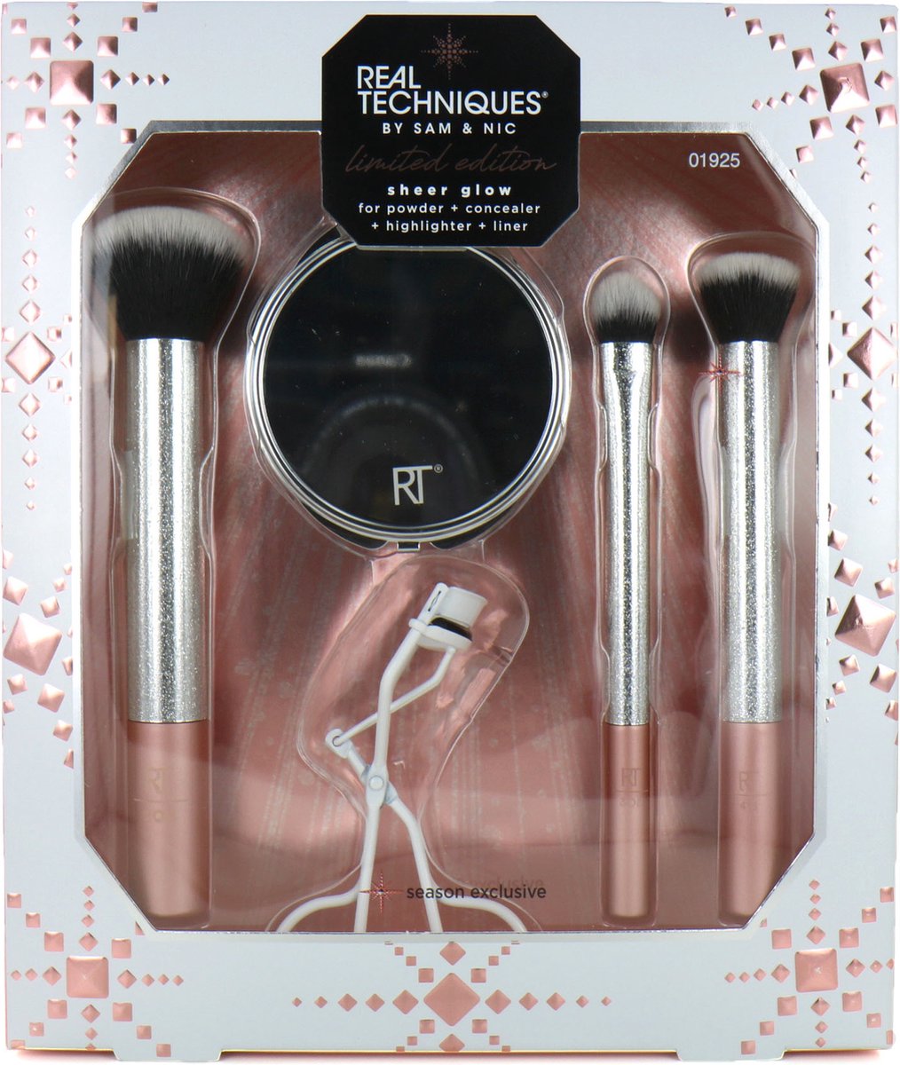 Real Techniques Sheer Glow Brush Set - Limited Edition - Real Techniques