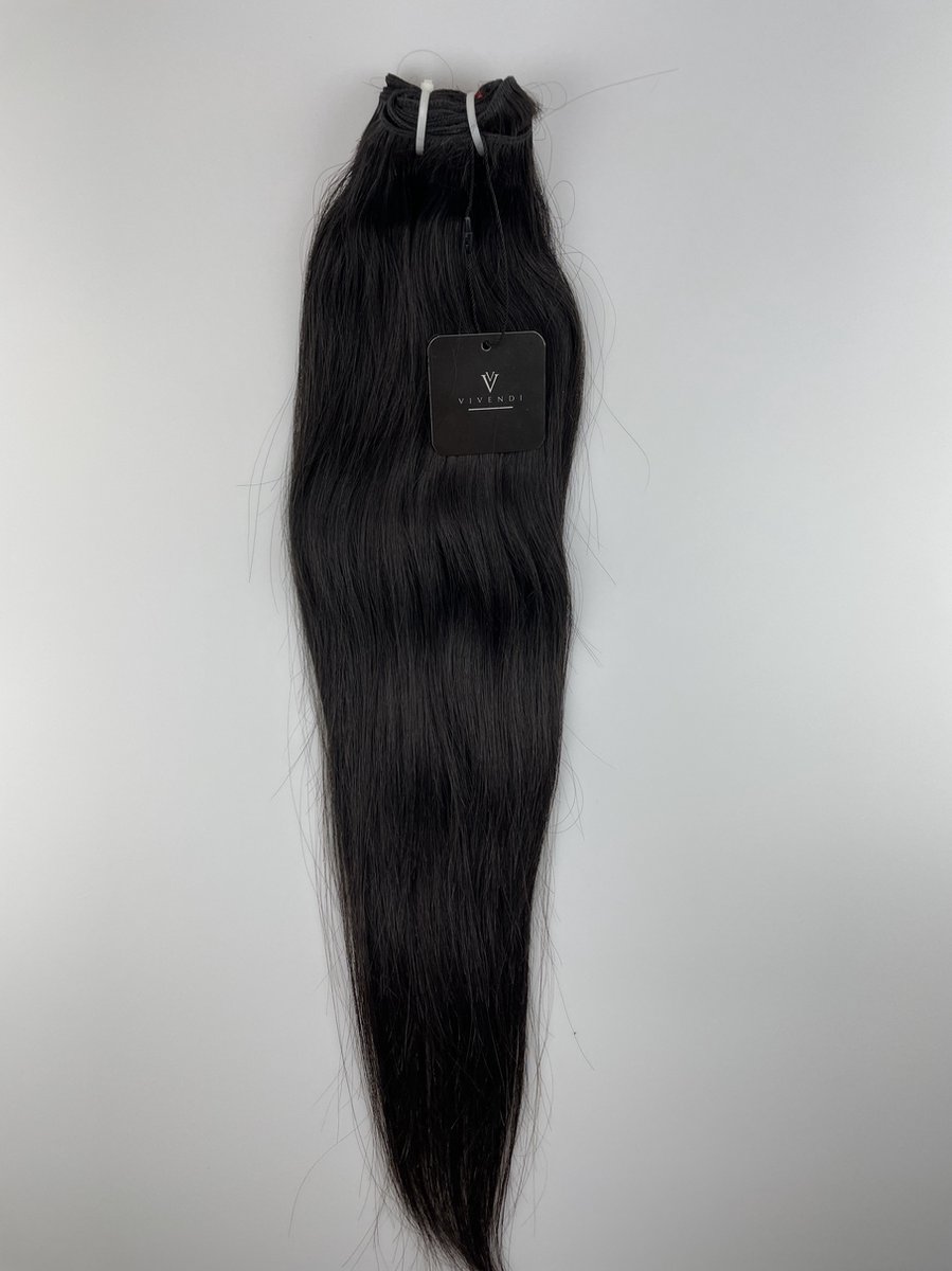Indian raw hair weave extension 16 inch straight