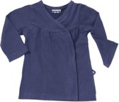 Silky Label vest met knoopjes Plum Purple - maat 98/104 - paars