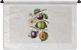 Tapisserie - Tapisserie - Nourriture - Fruit - Pêche - 180x120 cm - Tapisserie