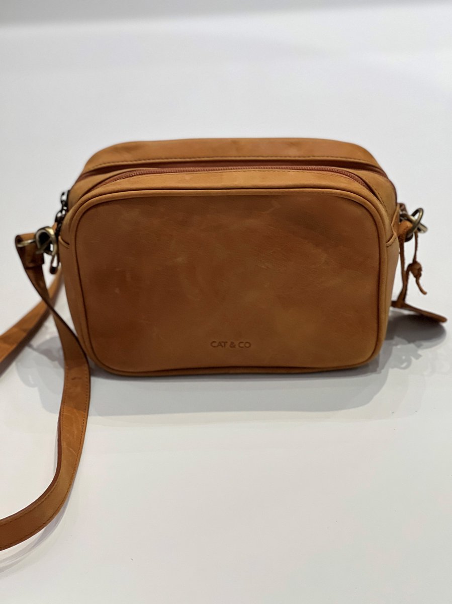 Cat & Co crossbody model 3005 vitelino Oxido