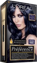Feria Preference coloration cheveux P12 Black Pearls bleu marine