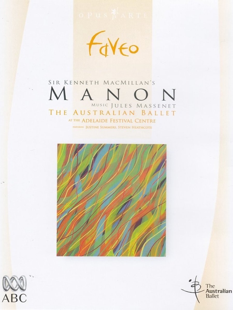 Australian Ballet & Adelaide Symphony - Massenet: Manon (DVD)