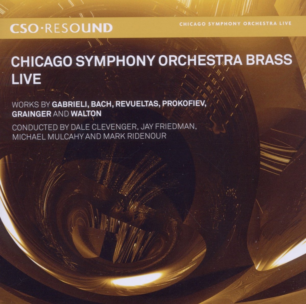 Chicago Symphony Orchestra - J.S. Bach: Chicago Symphony Orchestra Brass Live (CD)