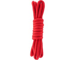 Hidden Desire - Bondage Rope 3M - Bondage / SM Rope and tape Rood