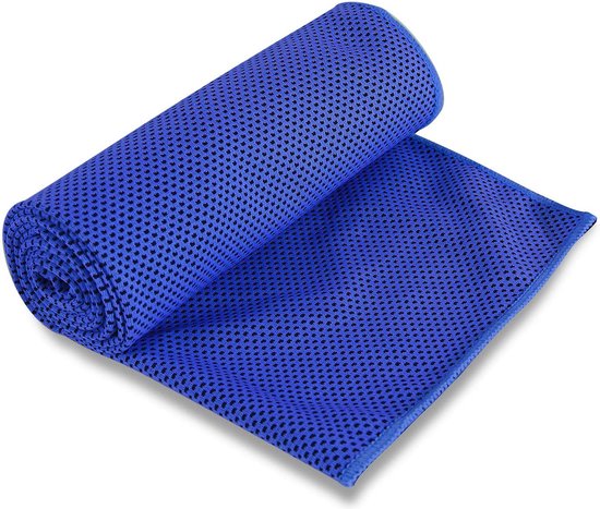 Doodadeals® Cool Towels - Verkoelende Handdoek - Blauw -Verkoelende Sporthanddoek - Cooling Towel - Cool Towel