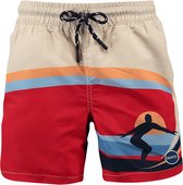 Barts Bryde Shorts red Jongens Zwembroek - Maat 152