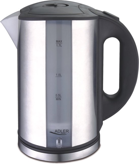 Top Choice - Waterkoker - snoerloos - 1.7 liter - RVS - 2000 Watt