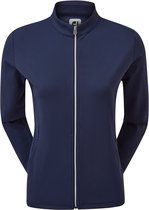 Dames Golf Vest - Footjoy Full zip midlayer donkerblauw - L