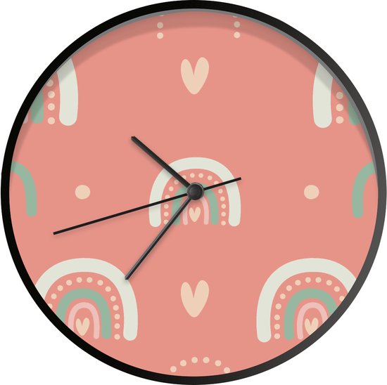 XiDi Verduisteringsgordijnen, vitrage voor slaapkamer, meisjes, woonkamer, kinderen, regenbooggordijnen met ingestanste ringen, voor ramen, roze/ paarsgroen, 86/160/2 IT