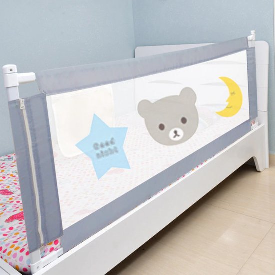 Barrière de lit Homezie | Bébé | Meilleure protection | Lit de bébé |  Transparente et... | bol.com