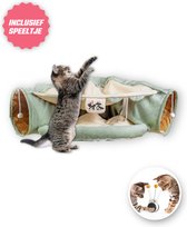 Kattentunnel - Tunnel Kat - Kattenmand - Kattenhuis - Speel Tunnel Kat - Premium