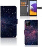 GSM Hoesje Geschikt voor Samsung Galaxy A22 4G | M22 Flip Cover Stars