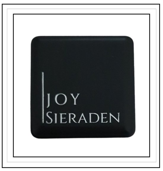 Joy|S - Zilveren beer oorbellen - 8 mm - kristal