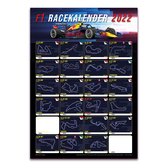 F1 Racekalender 2023 | Poster | A3 | 29,7 x 42 cm | Formule 1 | Oranje