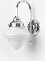Art Deco Trade - Wandlamp Acorn Small Meander Chroom