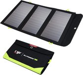 PiProducts Opvouwbare zonnepaneel - Makkelijk meeneembaar - Zonneenergie - Draagbaar zonnepaneel - 10000 Mah -