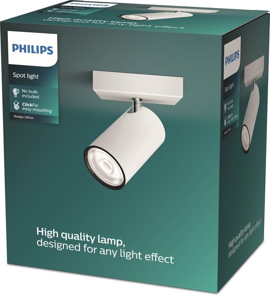 PHILIPS HUE Kosipo Opbouwspot met 3 Lichtpunten GU10 (Zwart) Warm tot Koelwit Licht | Incl. 1 Hue Dimmer Switch, Hue White Ambiance PHILIPS HUE Kosipo Opbouwspot met 3 Lichtpunten GU10 (Zwart) Warm tot Koelwit Licht | Incl. 1 Hue Dimmer Switch, Hue White Ambiance