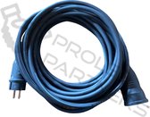 ✅ PRO, VERLENGSNOER 20 meter hittebestendig DRAKA 03 nwpk-speciaal ho7rn-f  ECA 450/750v KEMA KEUR 3G 1.5mm ZWART✅ PROLEDPARTNERS®