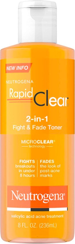 Neutrogena Rapid Clear 2-In-1  Toner - 236 ml