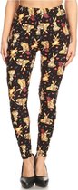 Zinati - Premium Supersoft Legging - Pasen - Easter Bunny - Plus Size