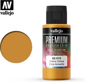 Vallejo Premium Airbrush Color Yellow Ochre - 60ml - VAL62015
