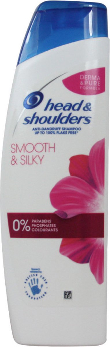 Head & Shoulders Smooth And Silky Anti-Dandruff Shampoo, 250ml