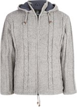 Gebreid Wollen Vest Heren/Uni met voering - M Plata ZH Grey L
