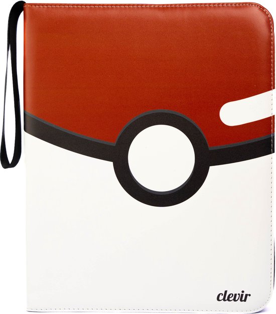 Afbeelding van het spel Clevir® verzamelmap - Geschikt voor Pokémonkaarten - 9 pocket binder - Uitbreidbaar
