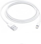 Apple Lightning naar USB Kabel - 2 meter - iPhone Apple Oplaadkabel - Ondersteunt snelladen - Geschikt voor iPhone / iPad / Airpods - 2m