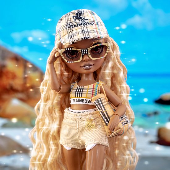 Rainbow High Pacific Coast Fashion Doll- Harper Dune (Sand)