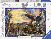 Puzzel 1000 stukjes WD: Lion King