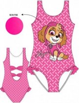 Paw Patrol badpak - Skye - roze - maat  110/116