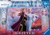 Puzzel 100 XXL Frozen 2 Glitter