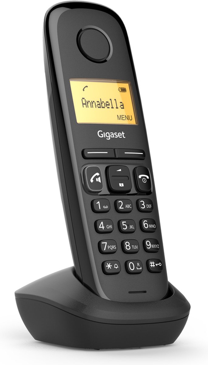 Gigaset A270 - Trio DECT telefoon - Zwart | bol.com