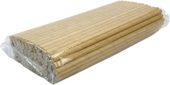 Papieren rietjes uit de zwarte serie (25 stuks/100 stuks), diverse
