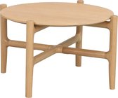 Rowico Holton Salontafel Rond - Ø55 X H36 Cm - Naturel Eiken