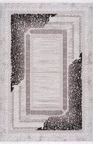 Magic Floor - Tapijt - Vloerkleed - Yasmin 1512A - Zwart - Acryl - (300x80cm)