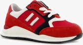 Groot leren jongens sneakers - Rood - Maat 29
