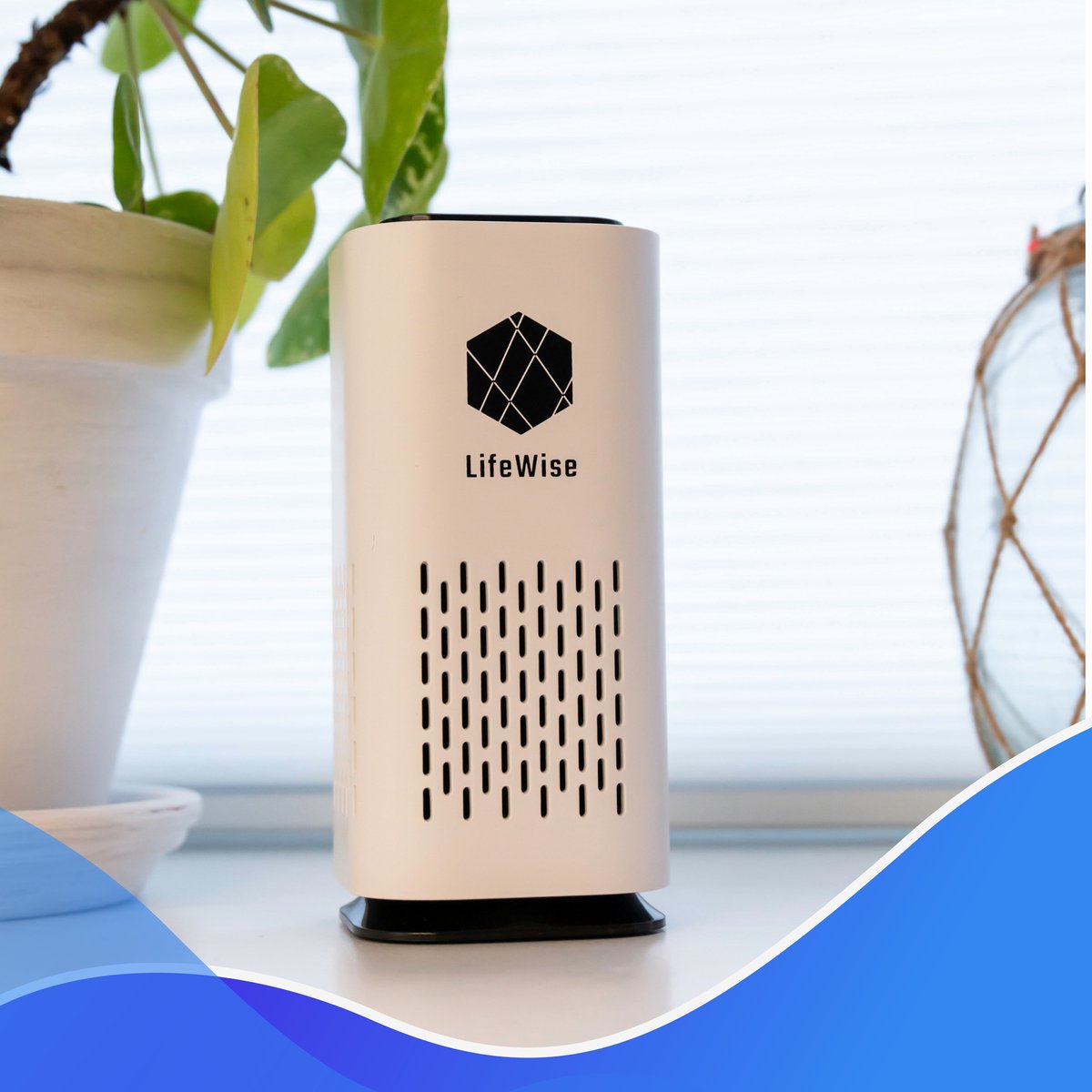 LifeWise Air Purifier Luchtreiniger met Ionisator en HEPA Filter met