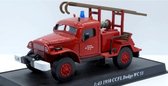 1950 CCFL Dodge WC 53 (12cm) – 1:43 del Prado {Modelauto - Schaalmodel - Miniatuurauto - Brandweer - Brandweerauto}