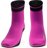 Waterschoenen - Antislip Watersokken - 3mm Neopreen Duiksokken - Ademend & Snel Drogend - Paars - Maat L (41 - 42) - Zwemmen - Duiken - Surfen